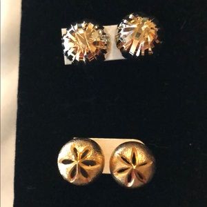 Gold filled studs earrings